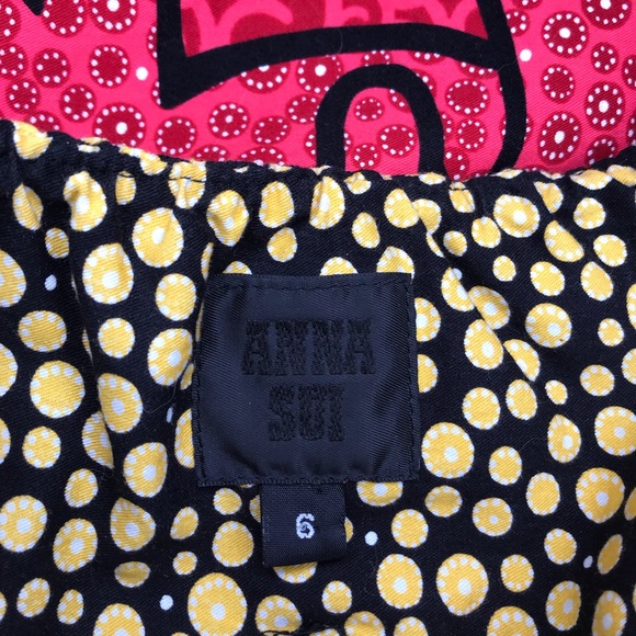 Anna Sui Rare Horses Print Mini Dress - 4/6 - Picture 12 of 13